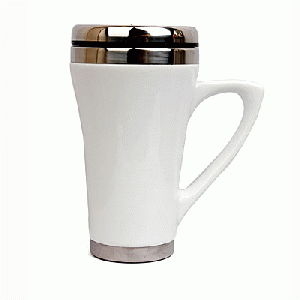 Ceramic Stainless Steel Mug  JCS-005